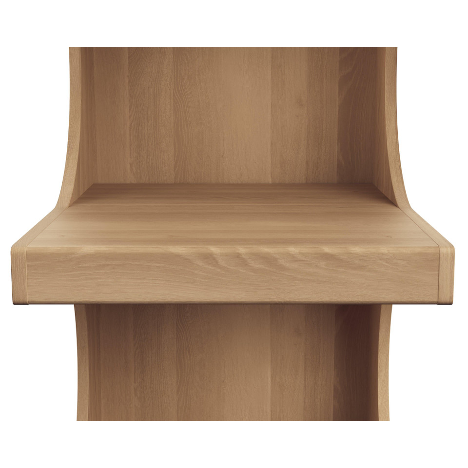 Catrine Rustic Oak Desk, view 10