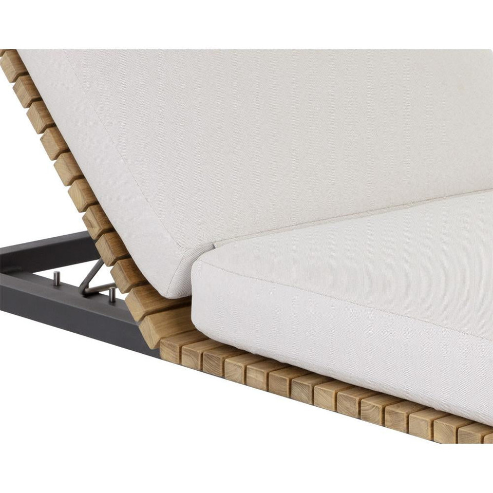 Geneve Lounger Palazzo Cream, view 5