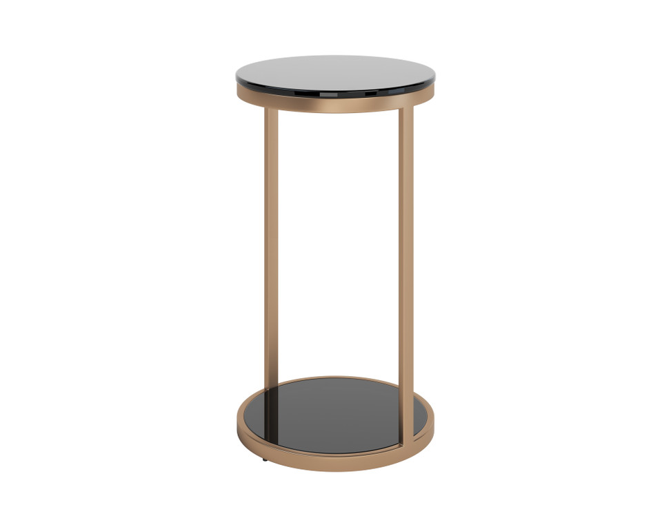 Benjamin End Antique Brass Table