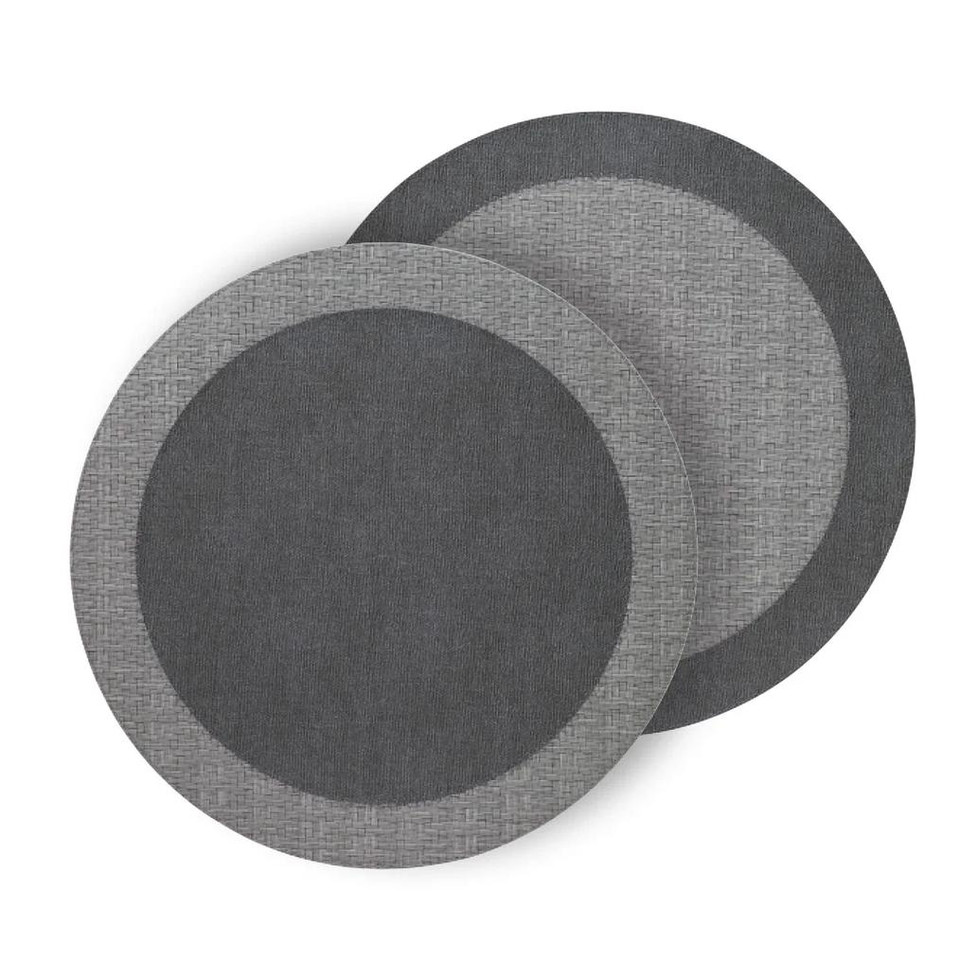 Halo Reversible Round Placemats, Set 4, view 17