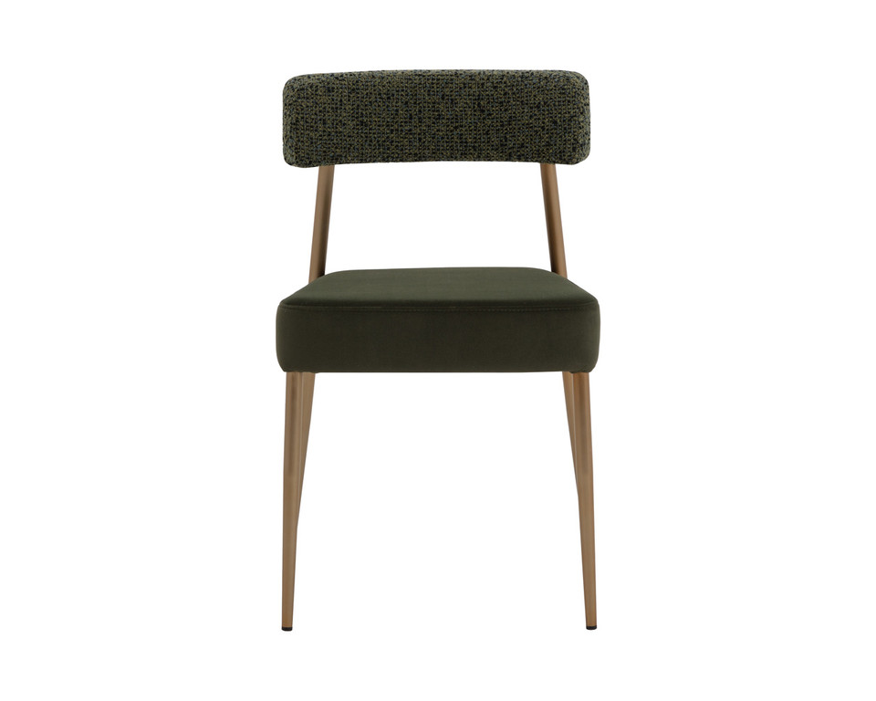 Ashwin Stackable Kona Backwoods / Noah Meadow Dining Chair