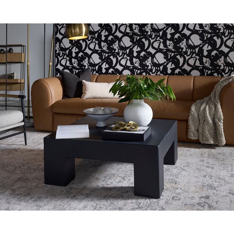 Renley Black Coffee Table, view 2