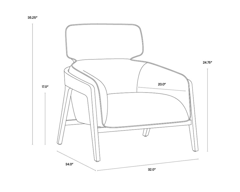 Maximus Moss Green Lounge Chair