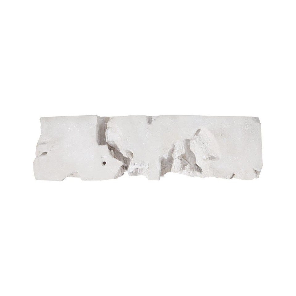 Roman Stone Freeform Indoor/Outdoor Bench - Bench Detail | Bone & Brass