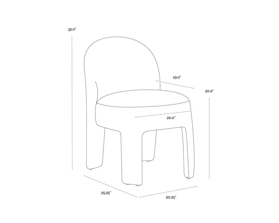 Myrtle Opera Nori Dining Chair