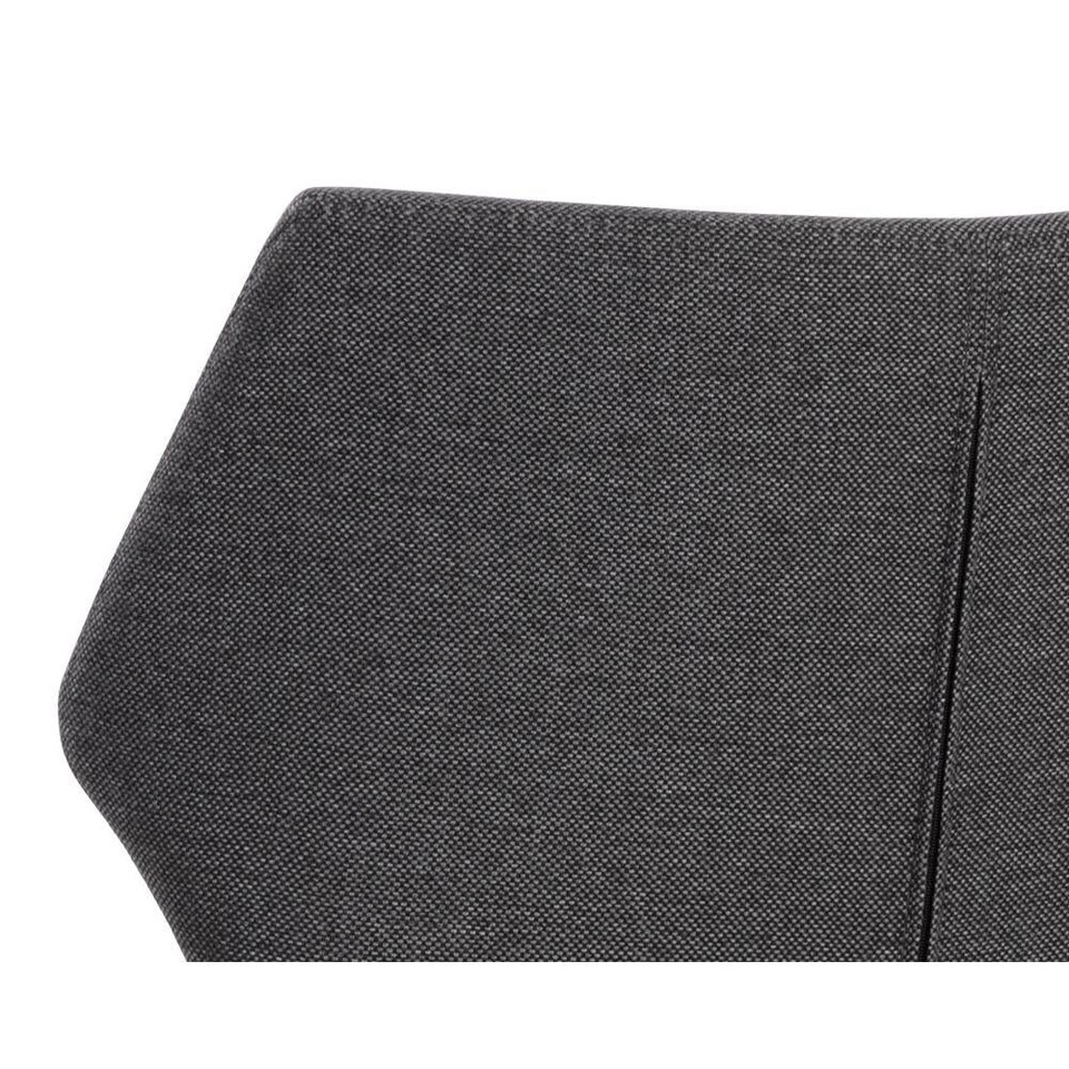 James Stackable City Grey Dining Chair, view 5