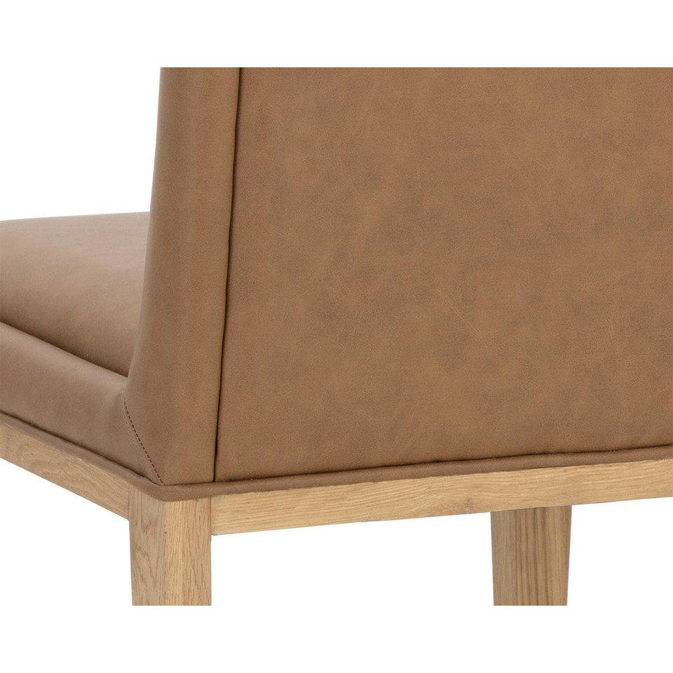 Kalla Milliken Cognac Dining Chair, view 3