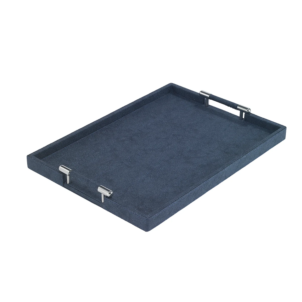 Stingray Rectangular Serving Trays with Handles, view 7