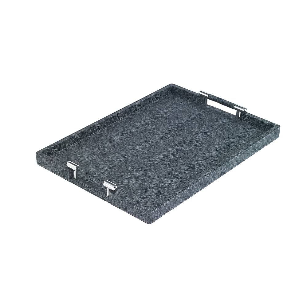 Stingray Rectangular Serving Trays with Handles, view 9