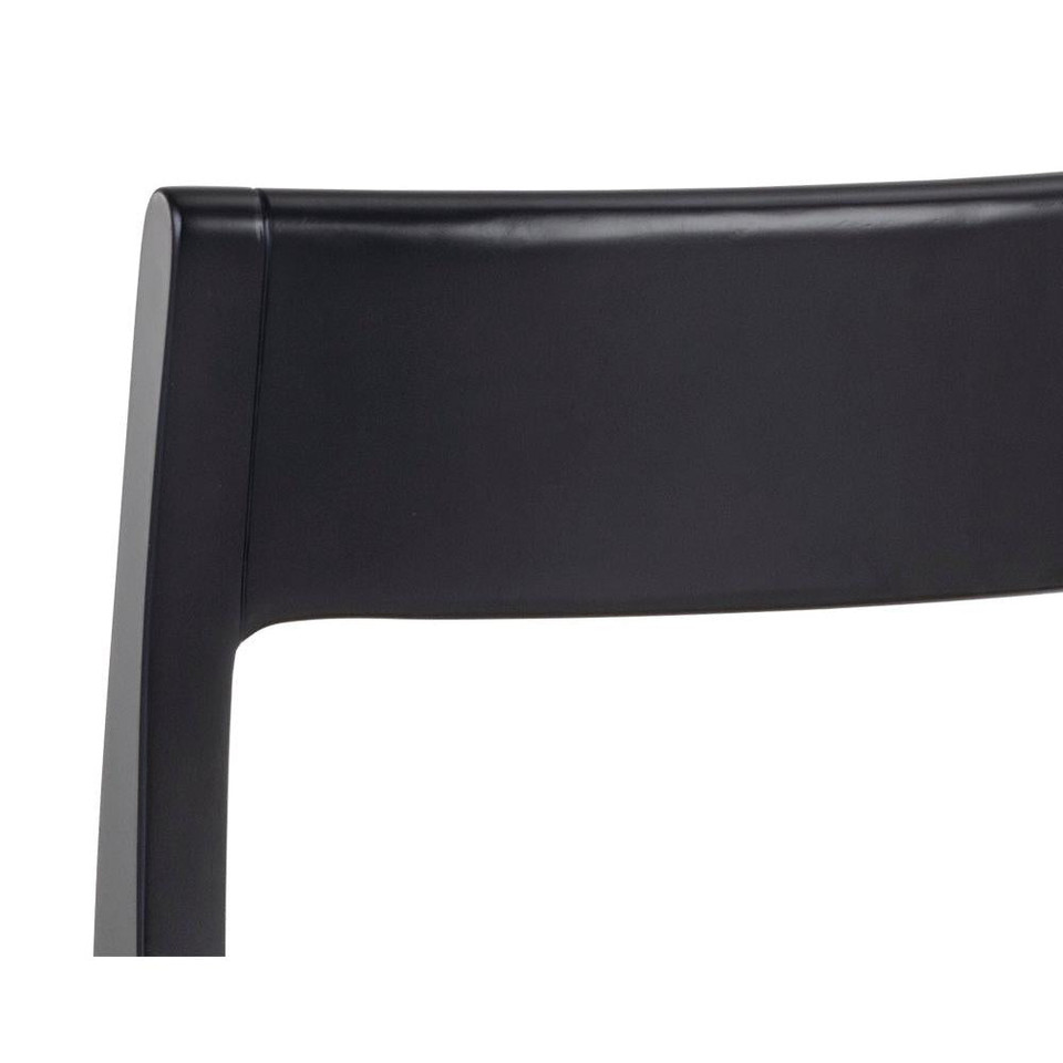 Bondi Black Dining Chair, view 4