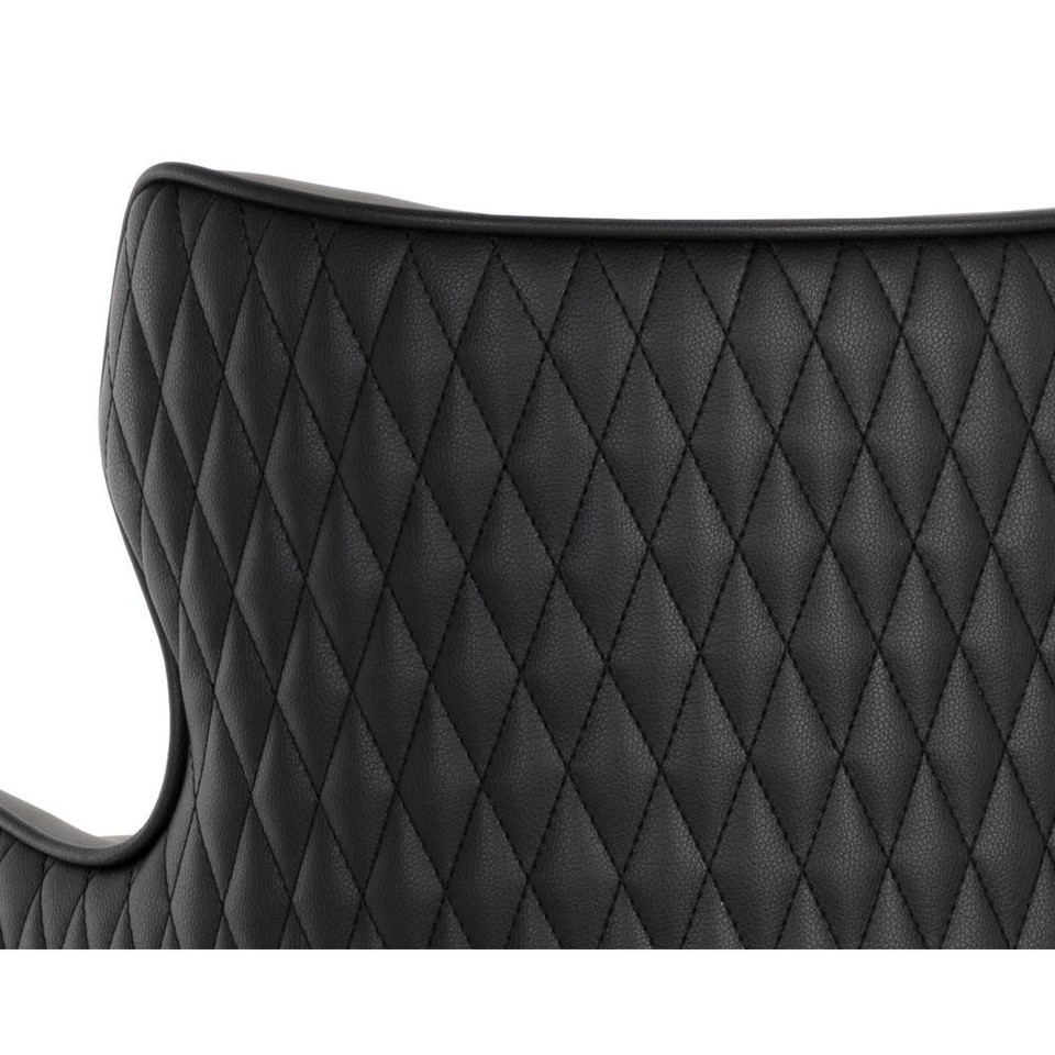 Gianni Dillon Stratus / Dillon Black Counter Stool, view 6