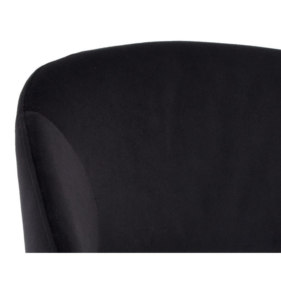 Monae Abbington Black Counter Stool, view 3
