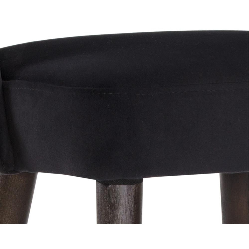 Monae Abbington Black Counter Stool, view 2