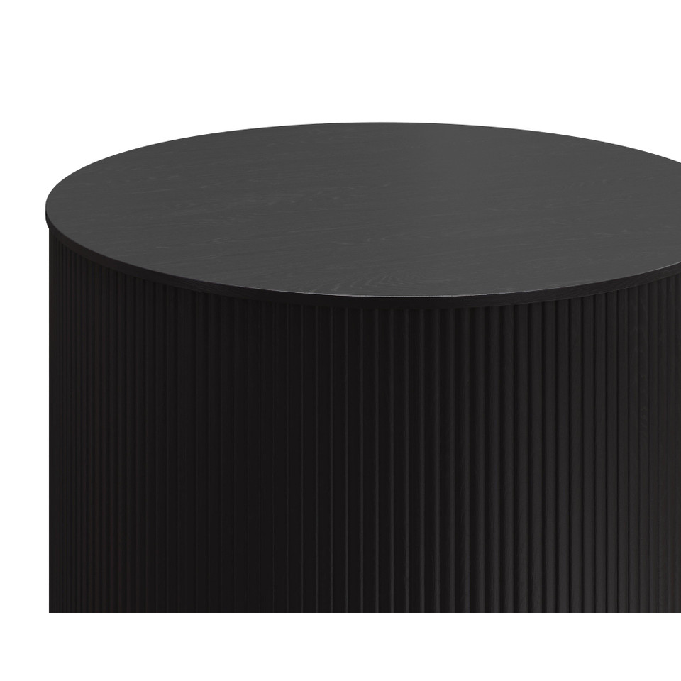 Kalla Charcoal Side Table, view 3