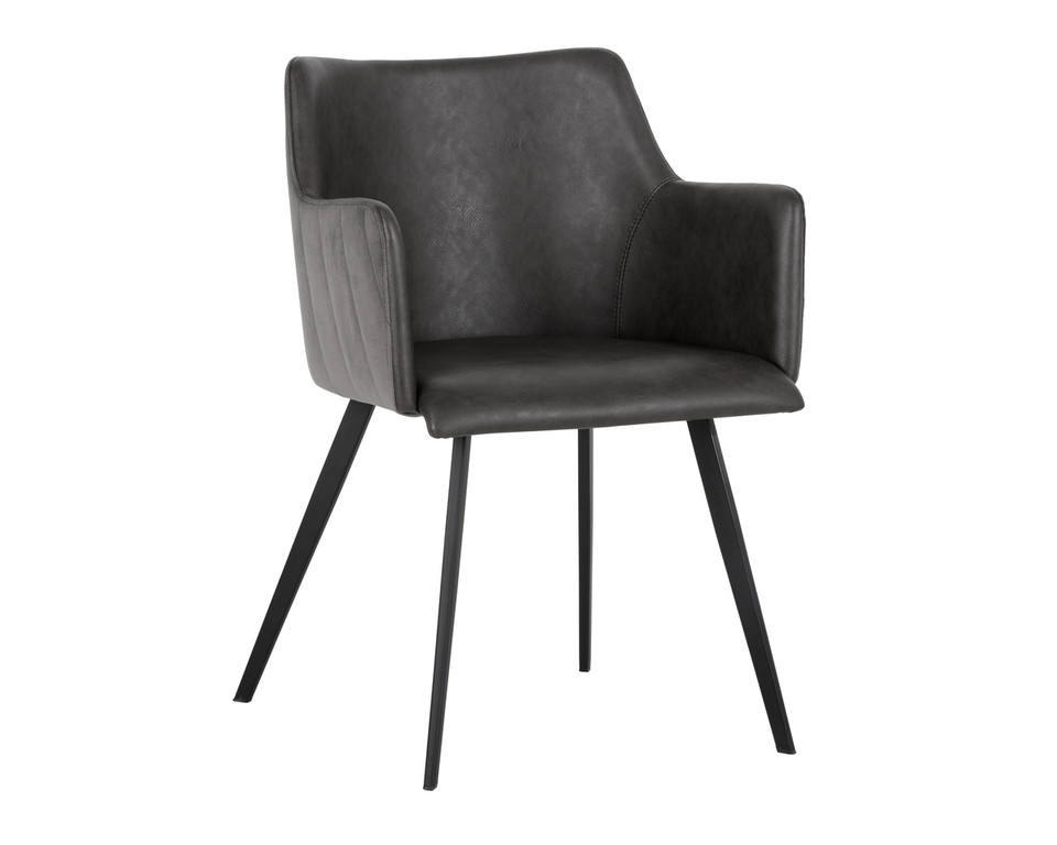 Griffin Dining Town Grey / Roman Grey Armchair