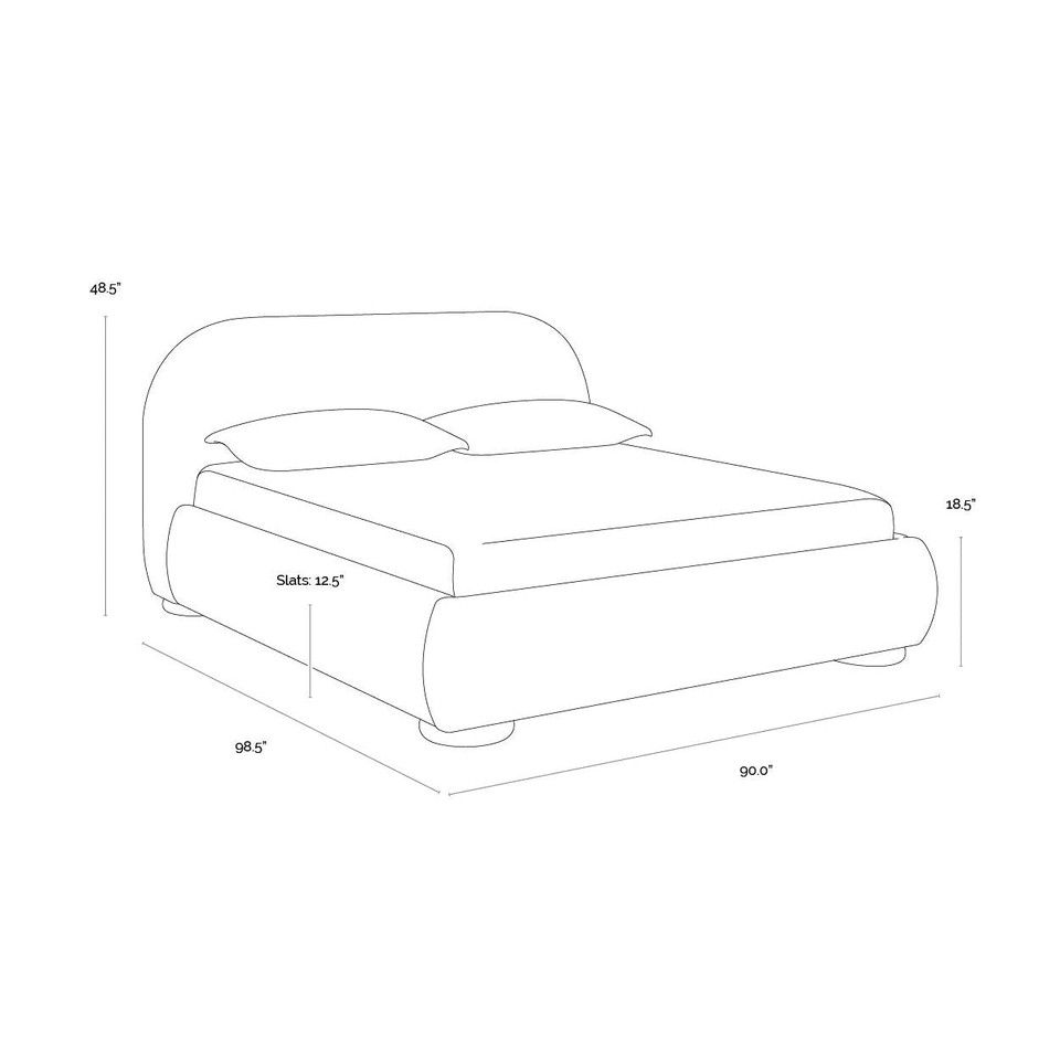Marin King - Kona Camel Bed, view 6