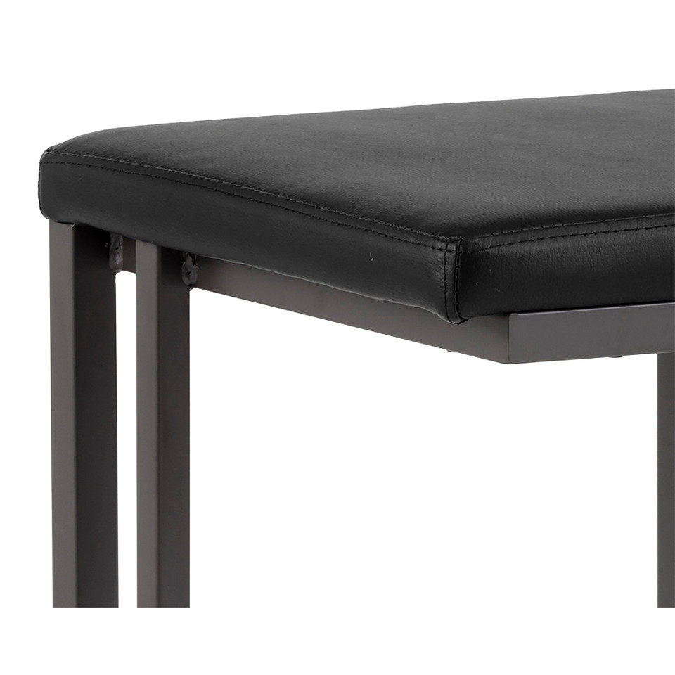 Boone Barstool Grey - Onyx, view 6