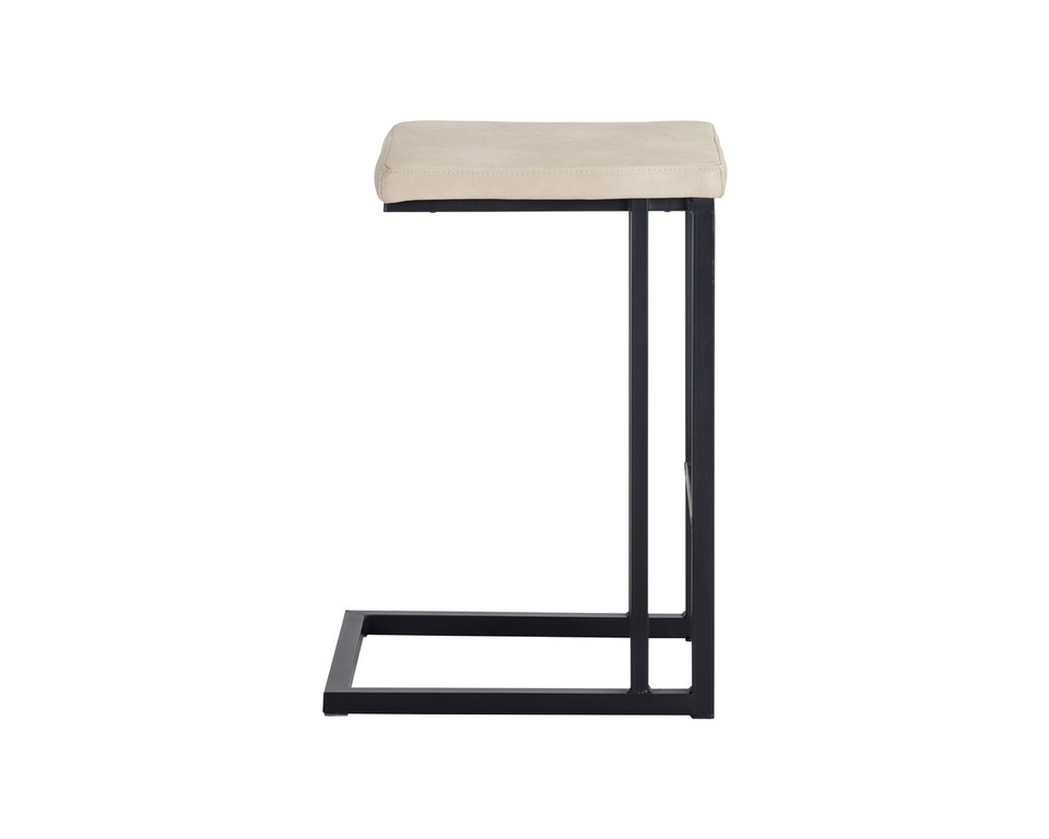 Boone Black - Bravo Cream Counter Stool