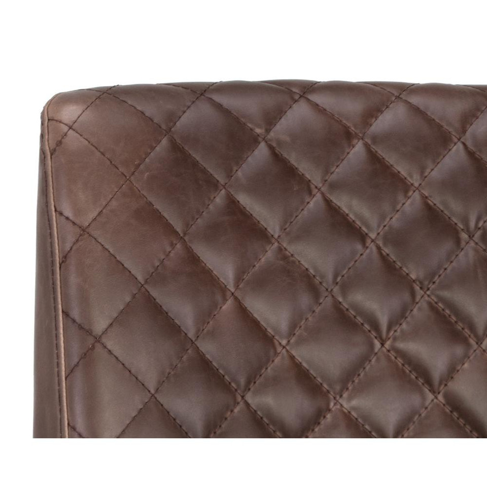 Leighland Havana Dark Brown Dining Chair, view 2