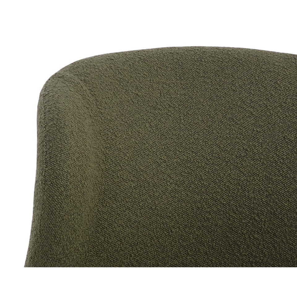 Sophiene Copenhagen Olive Lounge Chair, view 2
