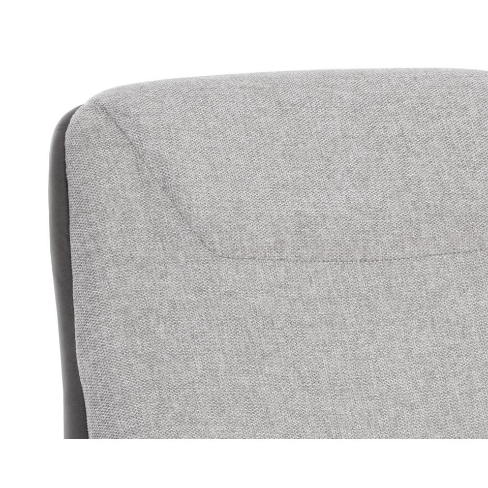 Lucier Belfast Heather Grey / Bravo Ash Lounge Chair, view 2