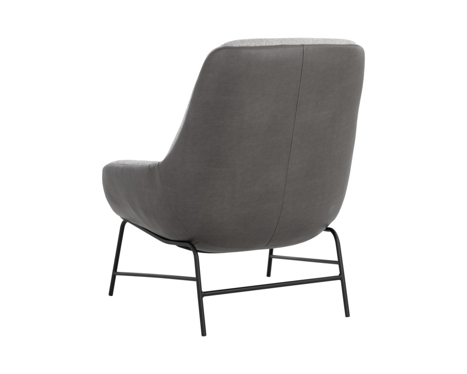 Lucier Belfast Heather Grey / Bravo Ash Lounge Chair