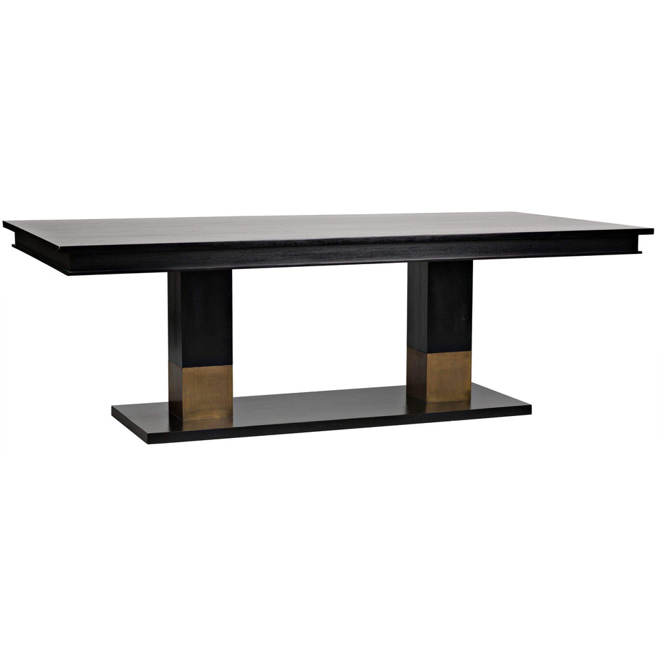 Ravenko Black Mahogany Dining Table, view 11