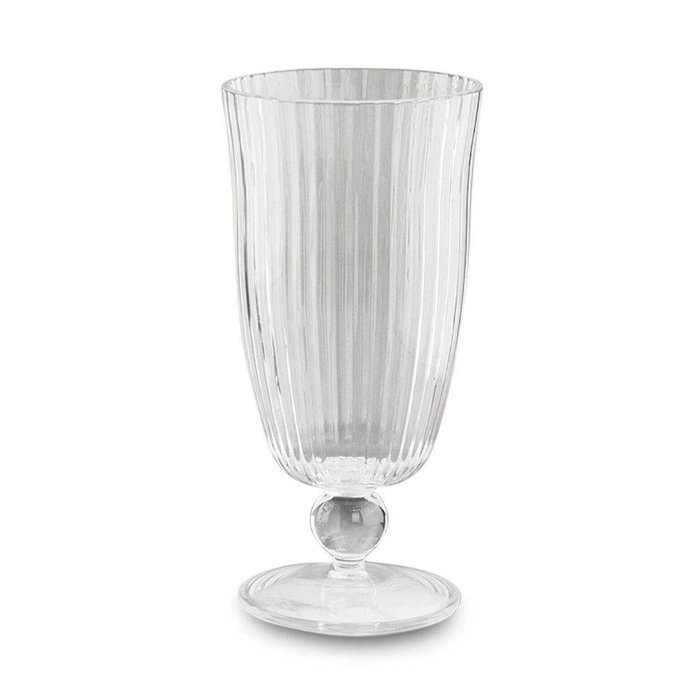 Vida Acrylic Tumbler Set 4 (Clear) | Bone & Brass