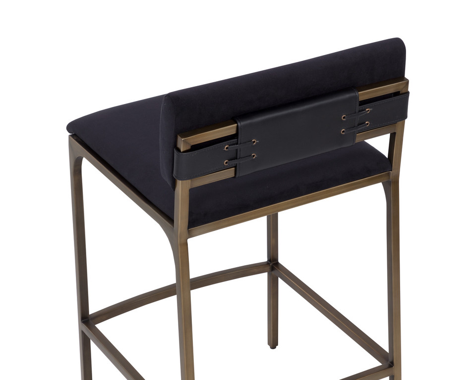 Mori Abbington Black Counter Stool