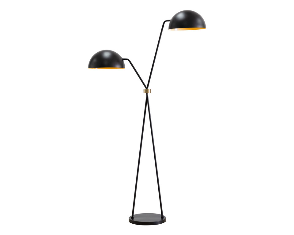 Faven Black Floor Lamp