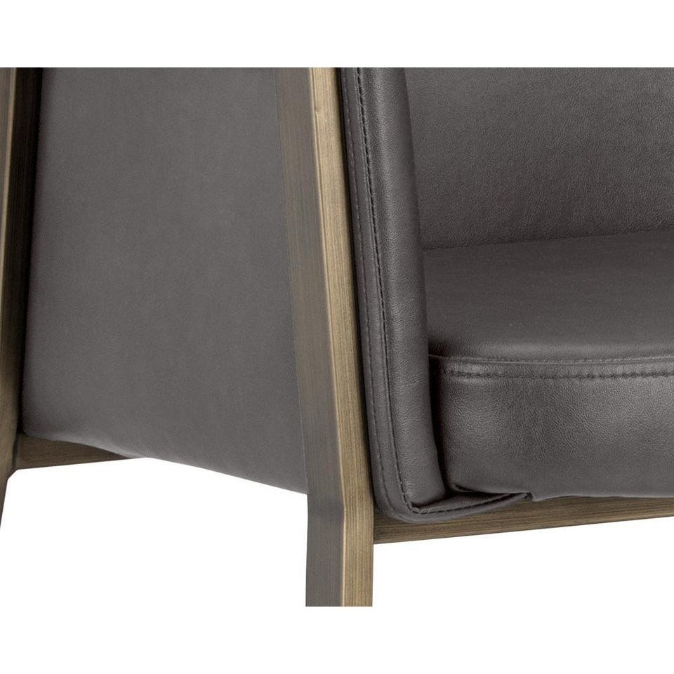 Bernadette Dining Kendall Grey Armchair