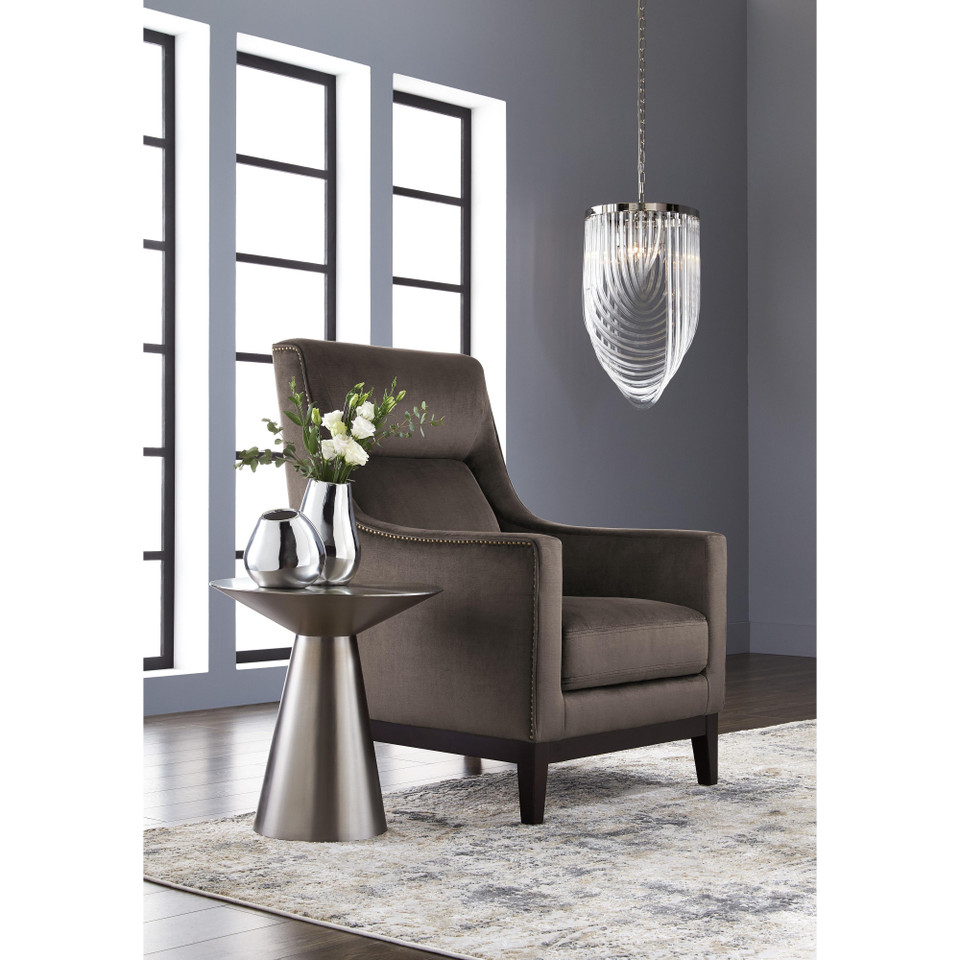 Carmel End Stainless Steel Table