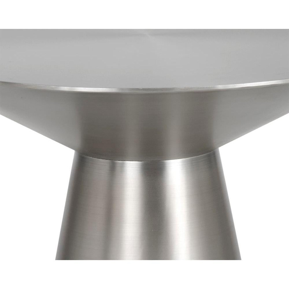 Carmel End Stainless Steel Table, view 3