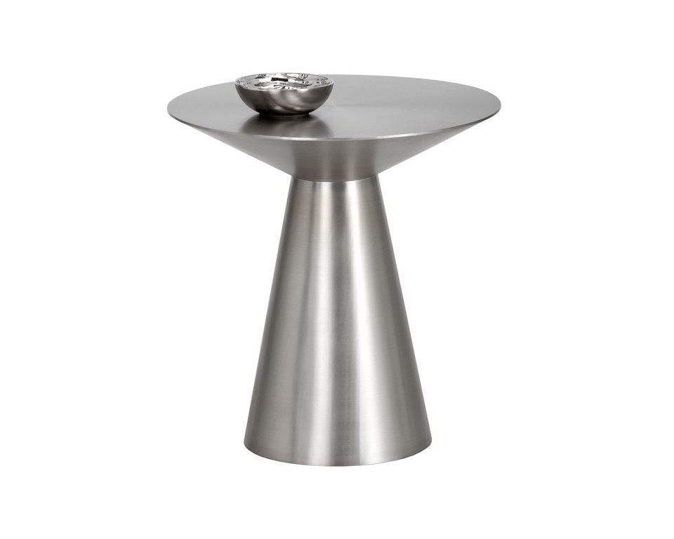 Carmel End Stainless Steel Table