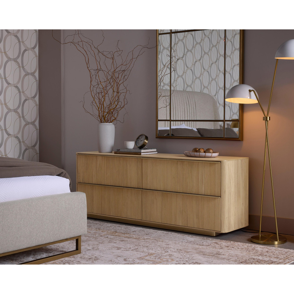 Kalla Rustic Oak Dresser