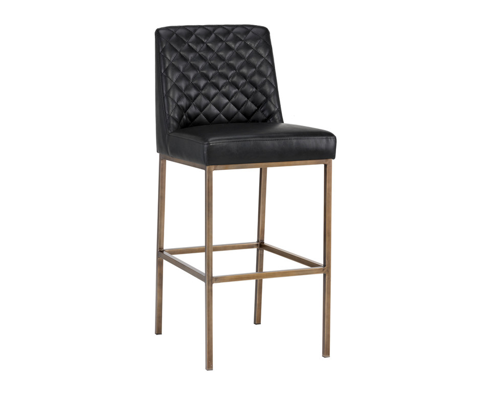 Leighland Barstool Coal Black