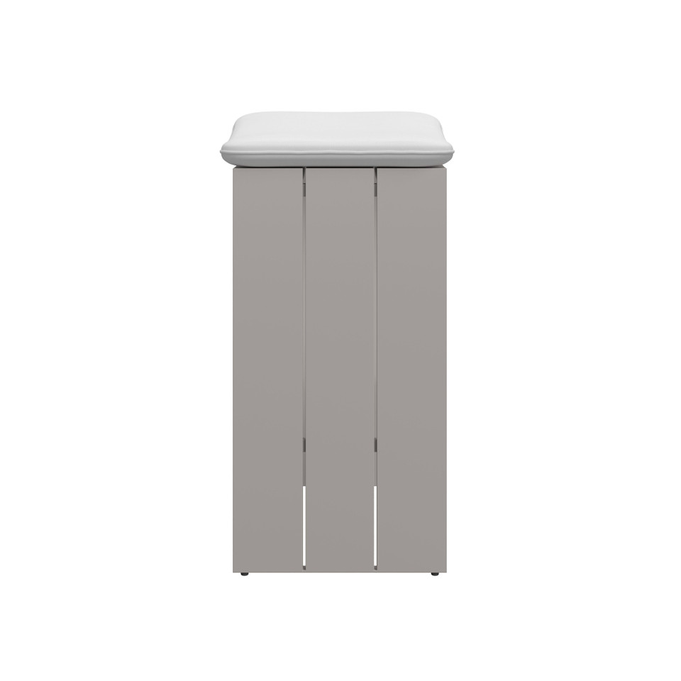 Verin Barstool Greige - Stinson White, view 2