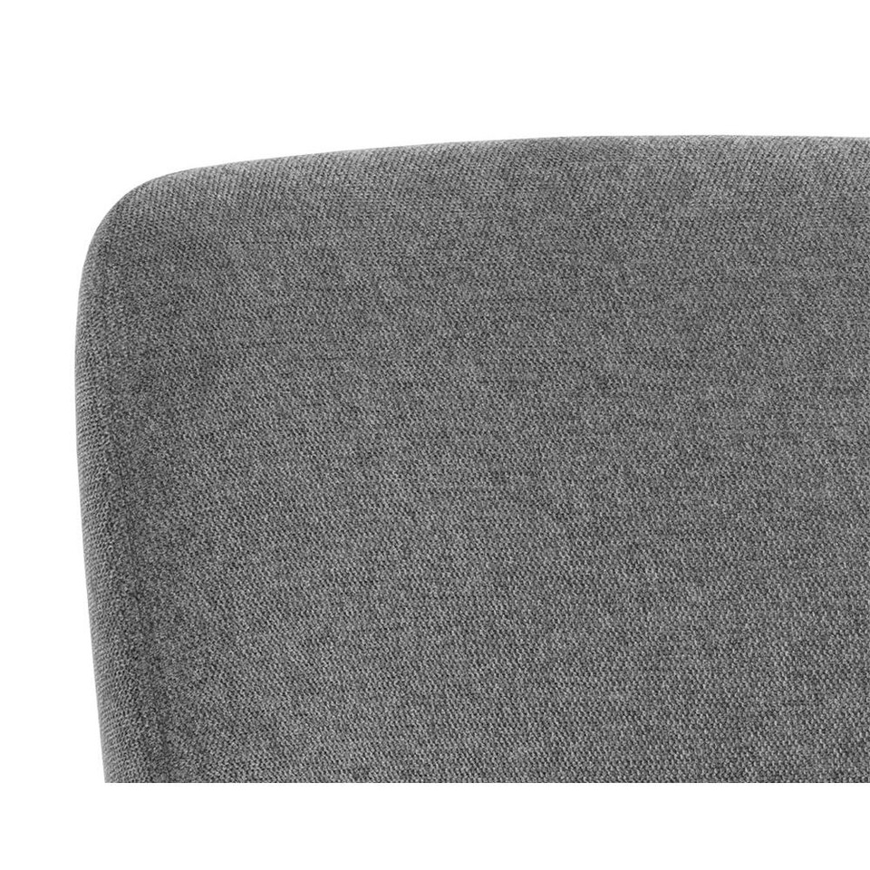Marcela Swivel Belfast Koala Grey Lounge Chair, view 2