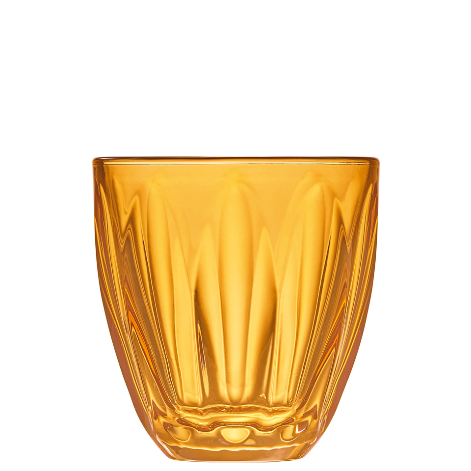 Pink Glass Lily Tumblers – Set of 6, view 5