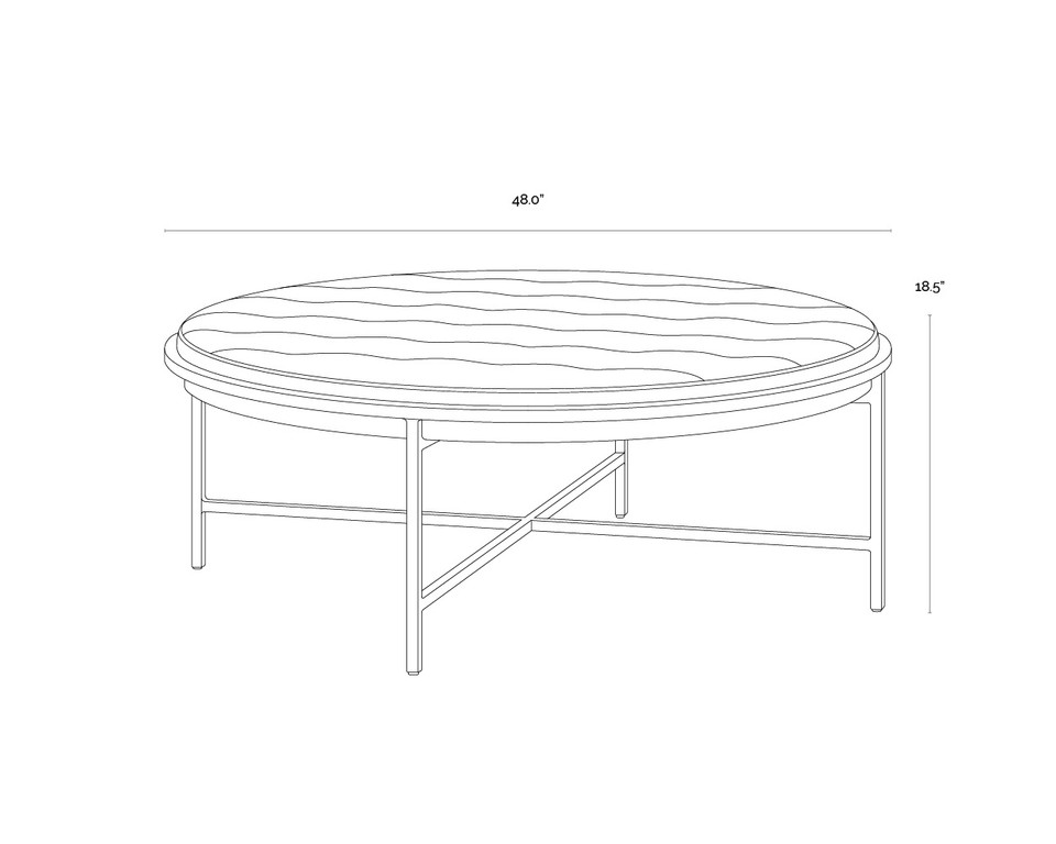 Ethel Round - Piccolo Prosecco Ottoman