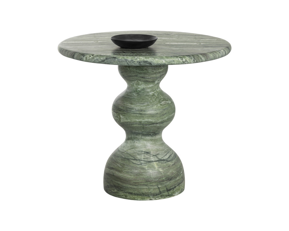 Raul Bistro Marble Look - Sage - 34" Table