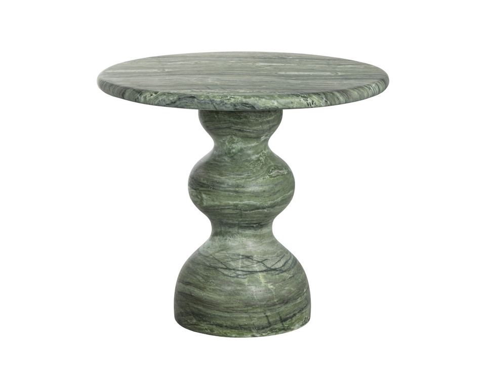 Raul Bistro Marble Look - Sage - 34" Table
