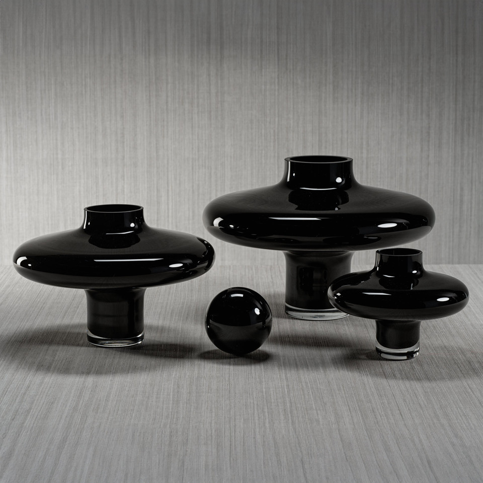 Noir Crystal Glass Decorative Balls, view 6