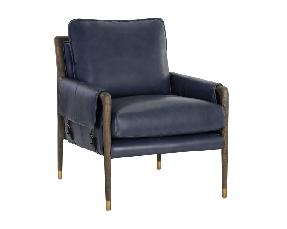 Mauti Distressed Brown - Cortina Ink Leather Armchair