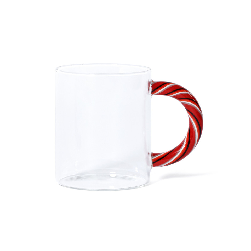 Holiday Glass Mugs, Set of 5 Assorted Styles, view 8