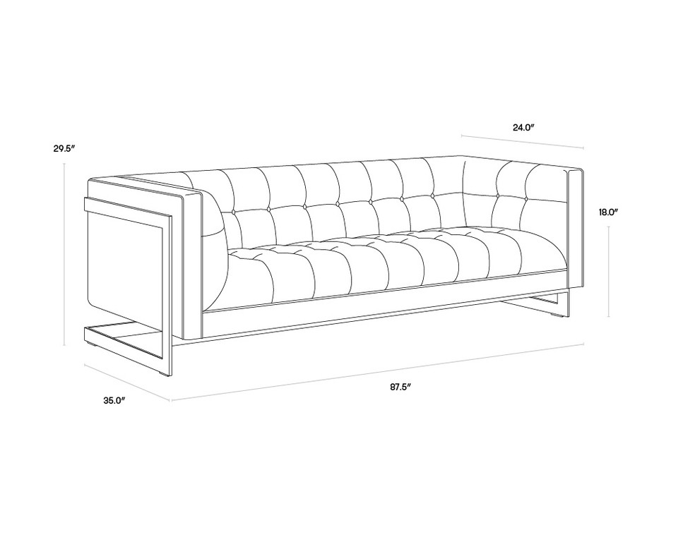 Ekon Piccolo Prosecco Sofa