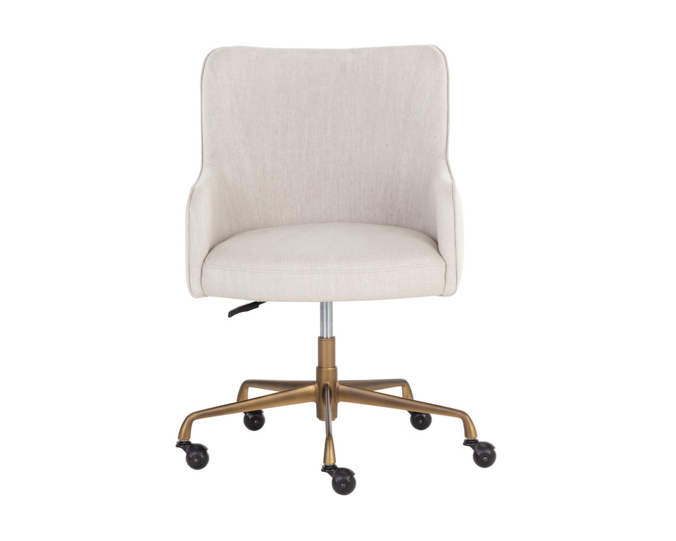 Franklin Office Beige Linen Chair