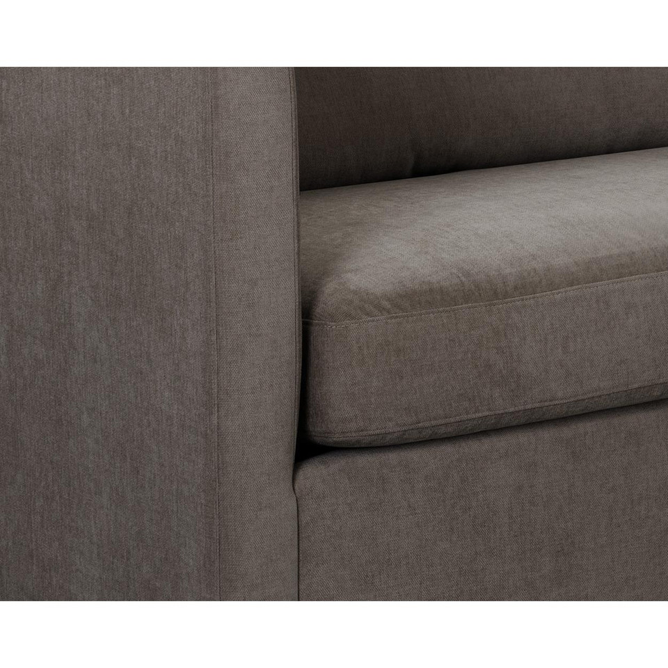 Leander Danny Dusty Brown Sofa, view 5