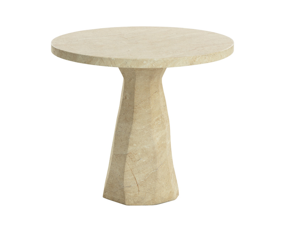 Kliff Bistro Travertine Look - Natural Table