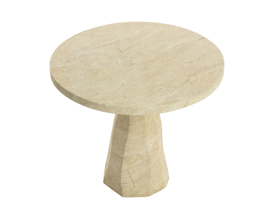 Kliff Bistro Travertine Look - Natural Table